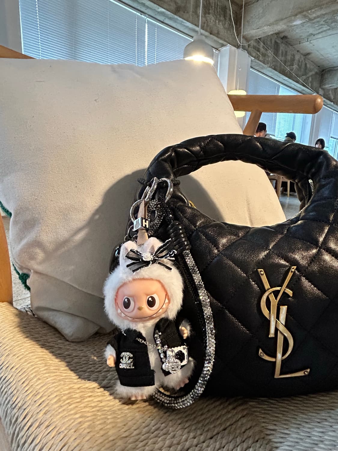 🐰미니라부부 내 마음속 비밀번호”H”커스텀키링 상품이미지5