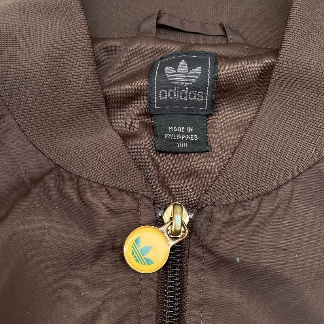 00s 아디다스 대대장 두쫀쿠 브라운 바람막이 올드스쿨 트랙자켓 L 상품이미지7