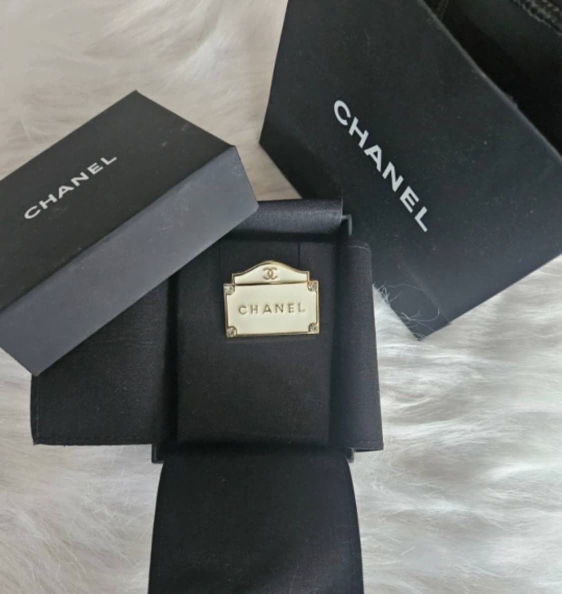 빈티지샤넬 브로치 스퀘어 미사용제품 상품이미지1