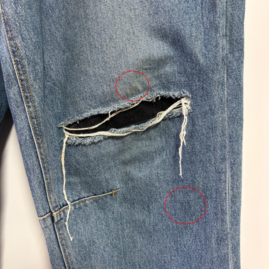 [A2] 아더에러 미믹진 데님 팬츠 블루 상품이미지9