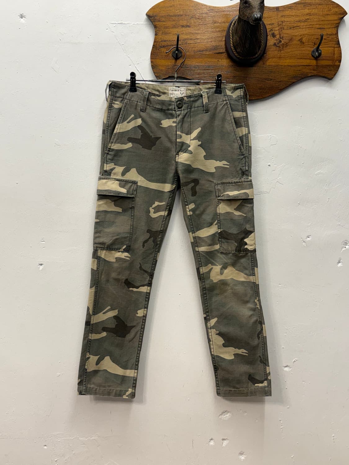 AVIREX LTD. Woodland Camo Cargo Pants 상품이미지2