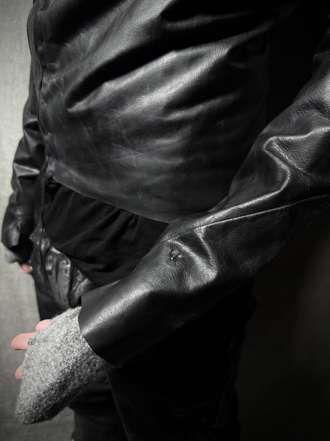 M.A+ Cow Leather Aviator Jacket 상품이미지3