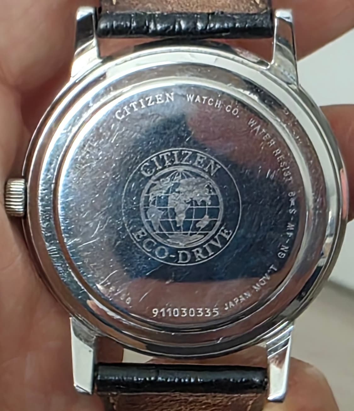 시티즌 (CITIZEN) 부엉이 흰판 블루핸즈 데이 & 데이트 솔라 에코 상품이미지3