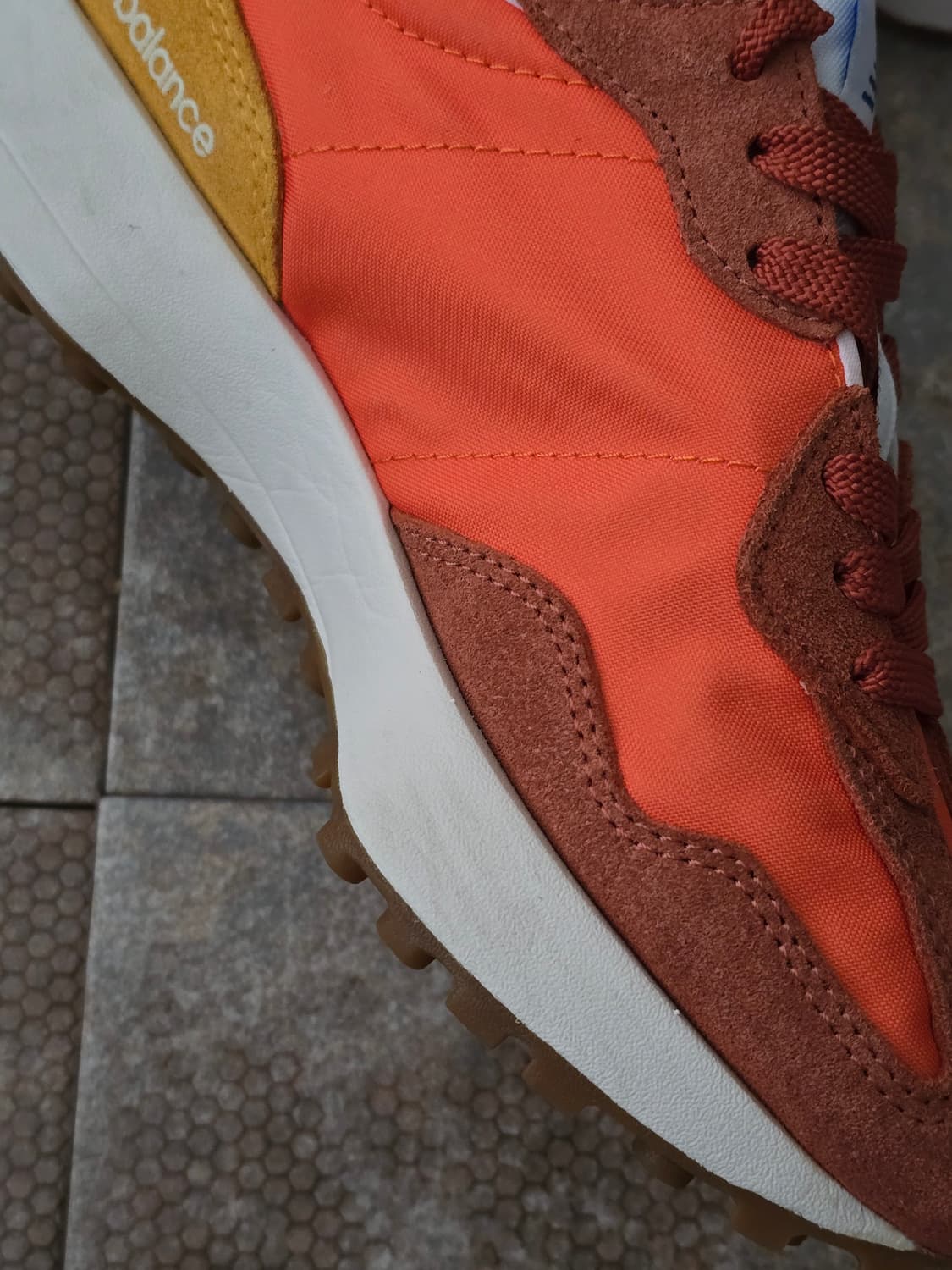 (230)뉴발란스 327 바시티 오렌지 상품이미지5