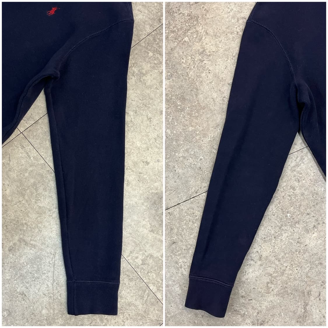 폴로 랄프로렌 반집업 니트 네이비 S #csz2671 상품이미지6