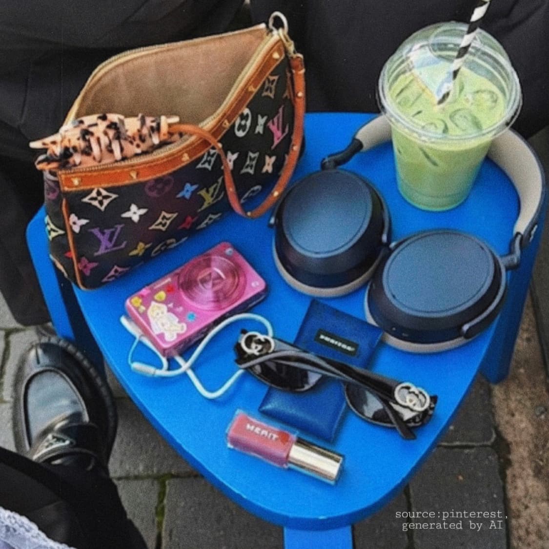 10s 프라이탁 PVC 블루 카드케이스 상품이미지2