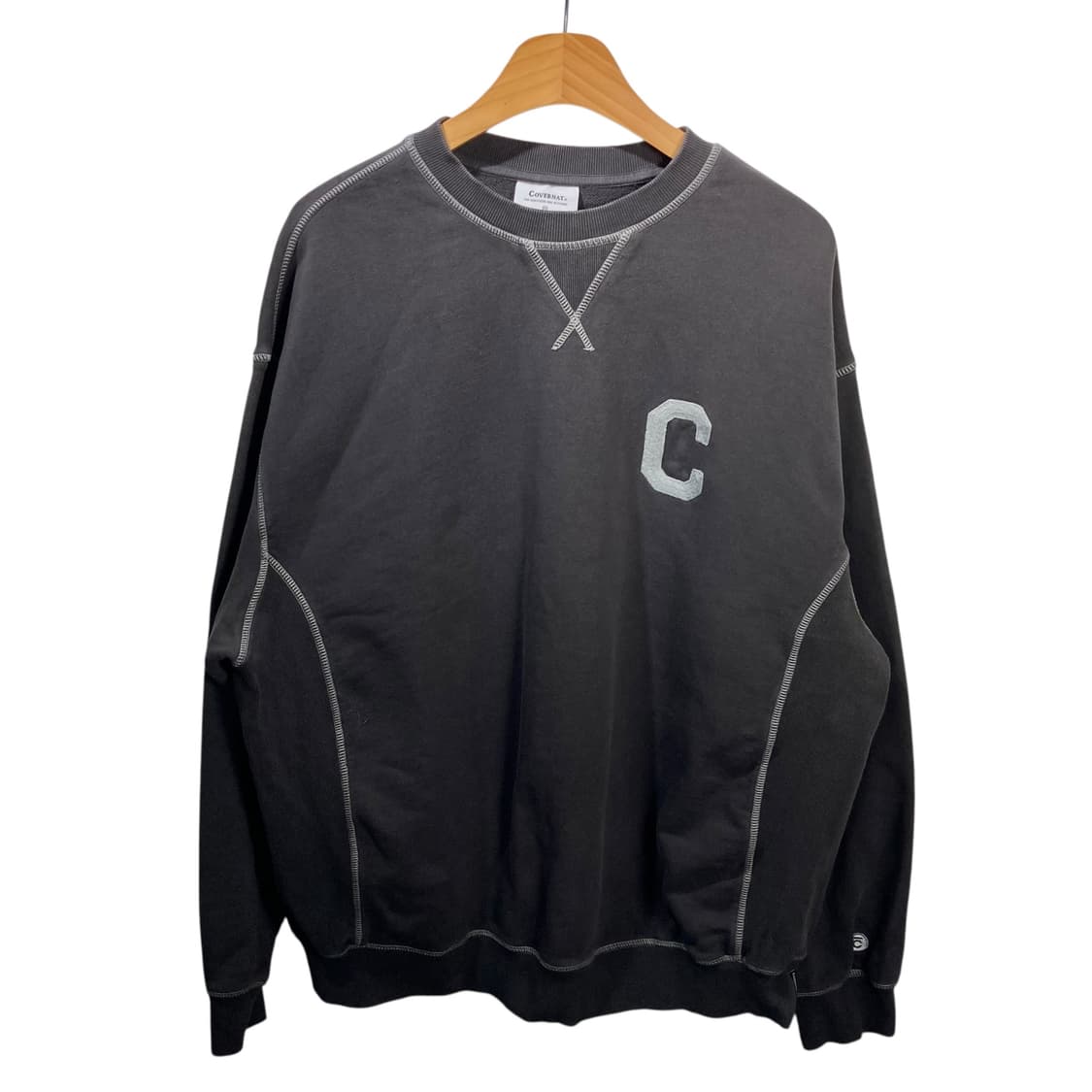 커버낫 차콜 맨투맨 상품이미지2