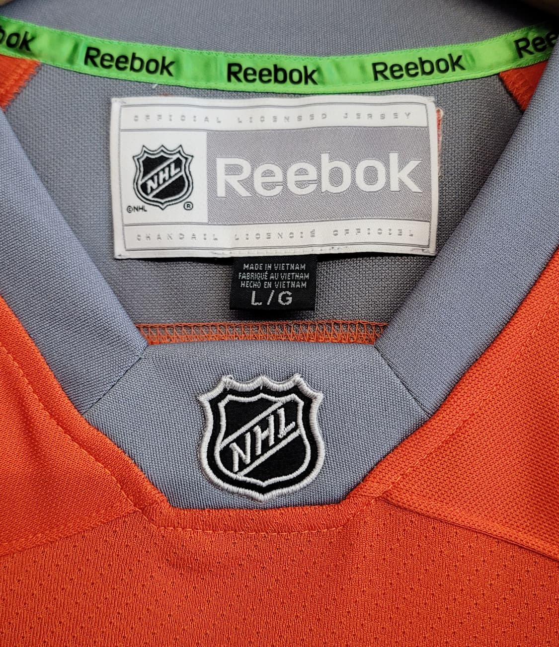 리복(Reebok) NHL 필라델피아 플라이어스 아이스하키유니폼(져지) 상품이미지7