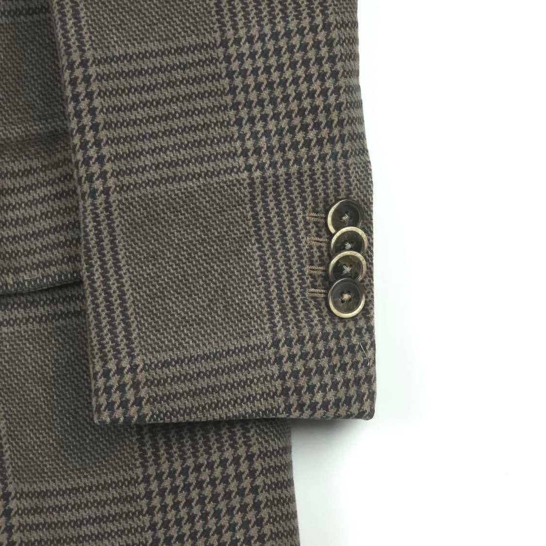 [48(M~L)] L.B.M. 1911 코튼 체크 더블코트 상품이미지4