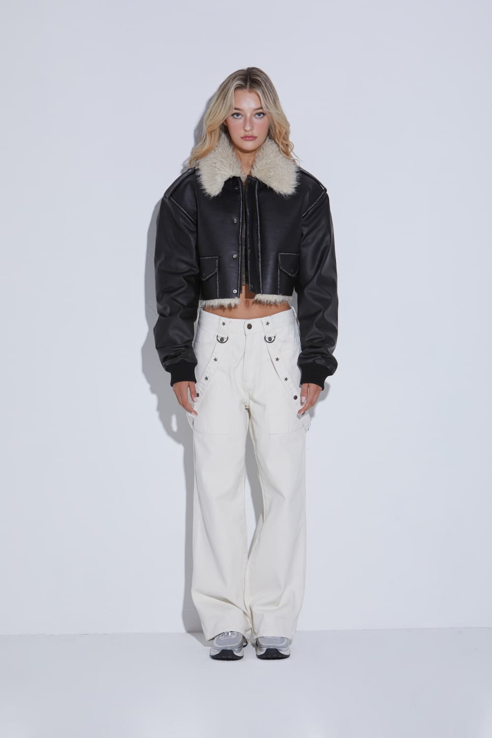 게이트리스 아일렛 카고 팬츠 아이보리 s 상품이미지2