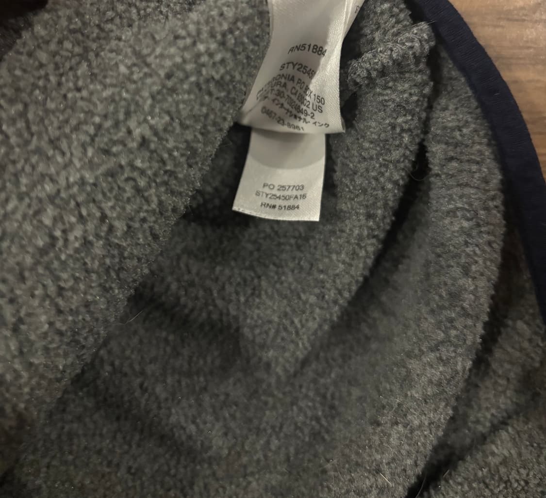 파타고니아 헤비웨이트 신칠라 니켈 네이비 M사이즈 상품이미지6