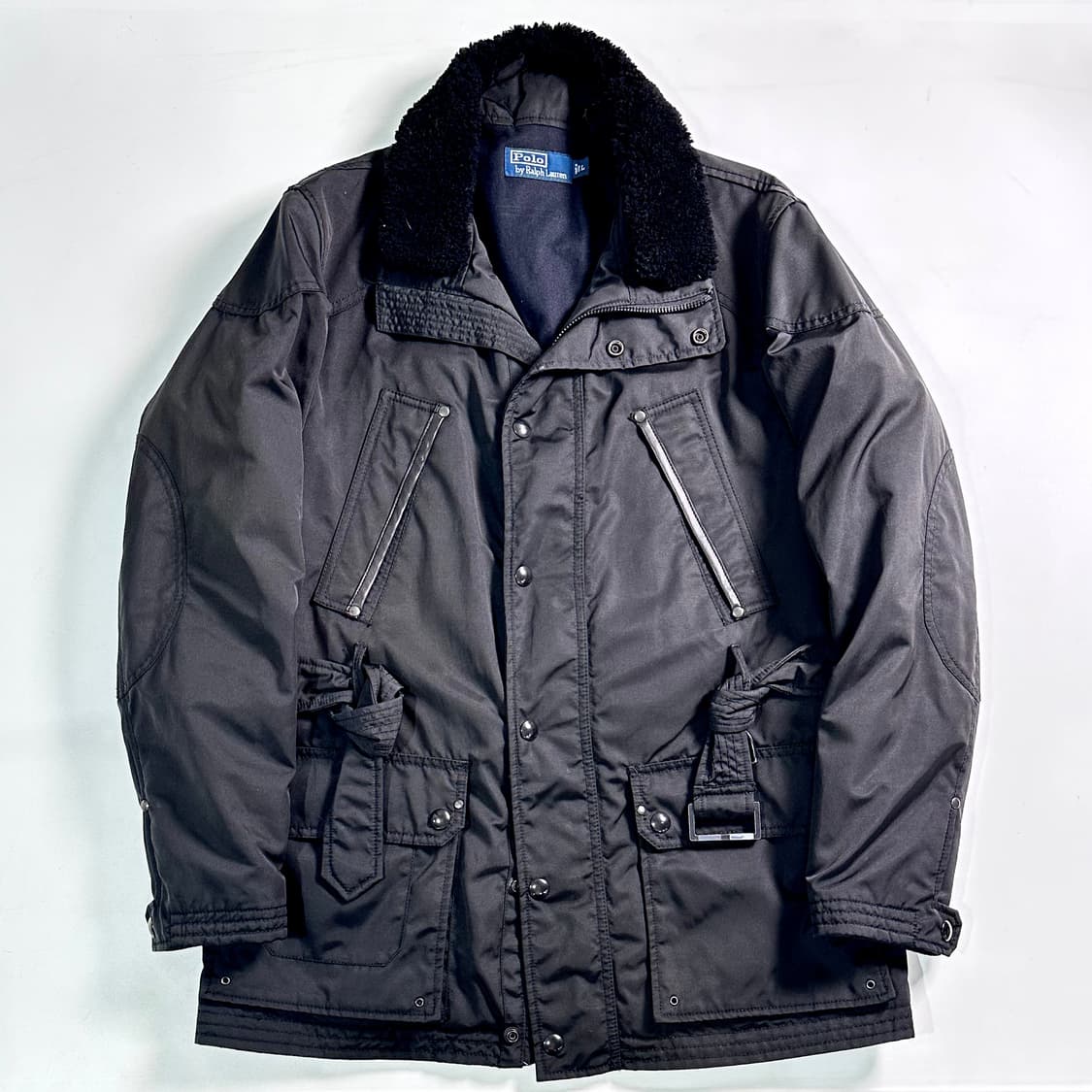 폴로 랄프로렌 코튼/나일론 벨티드 자켓 상품이미지1