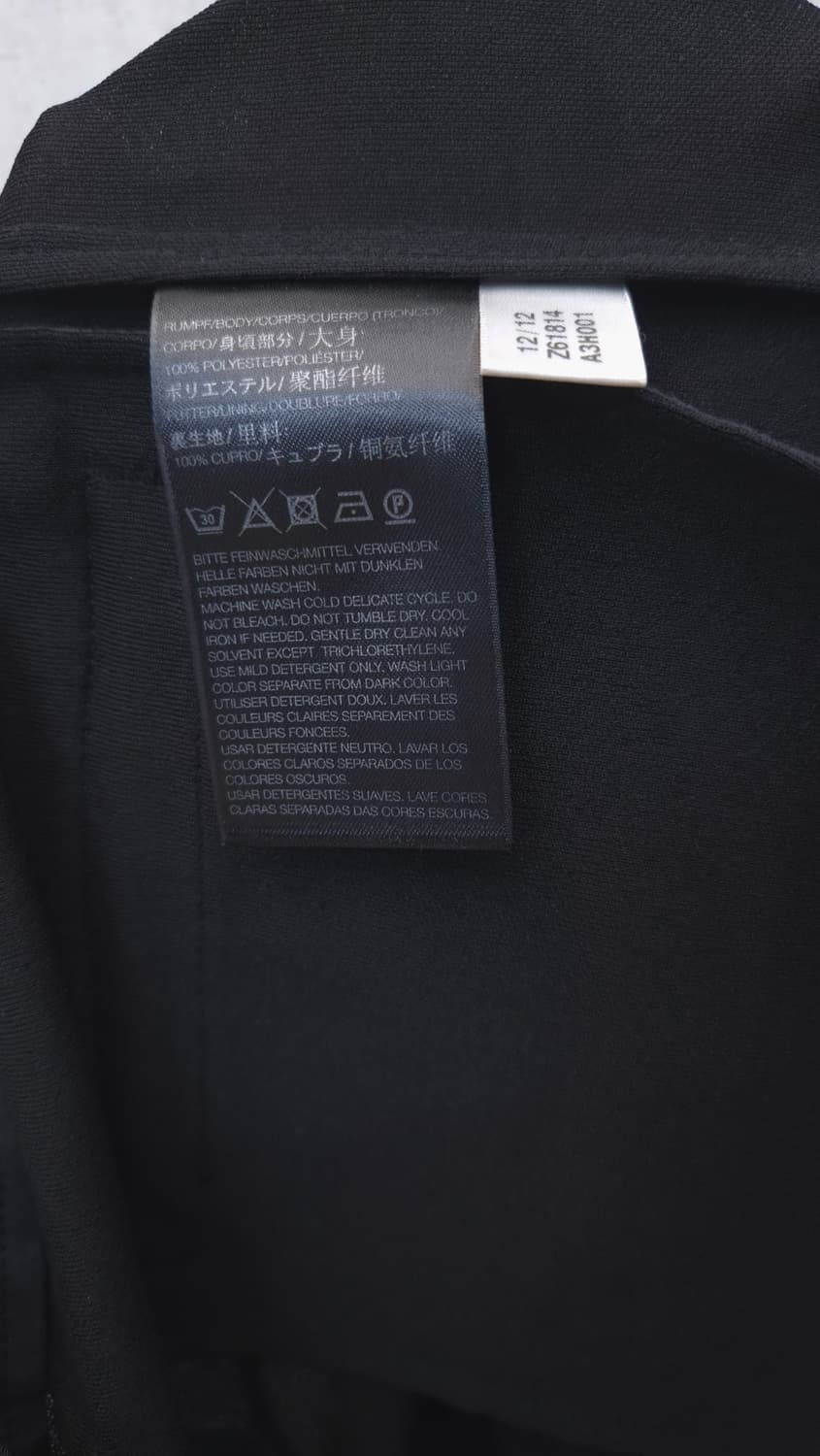 y-3 블랙 와이드 크롭 팬츠 상품이미지4