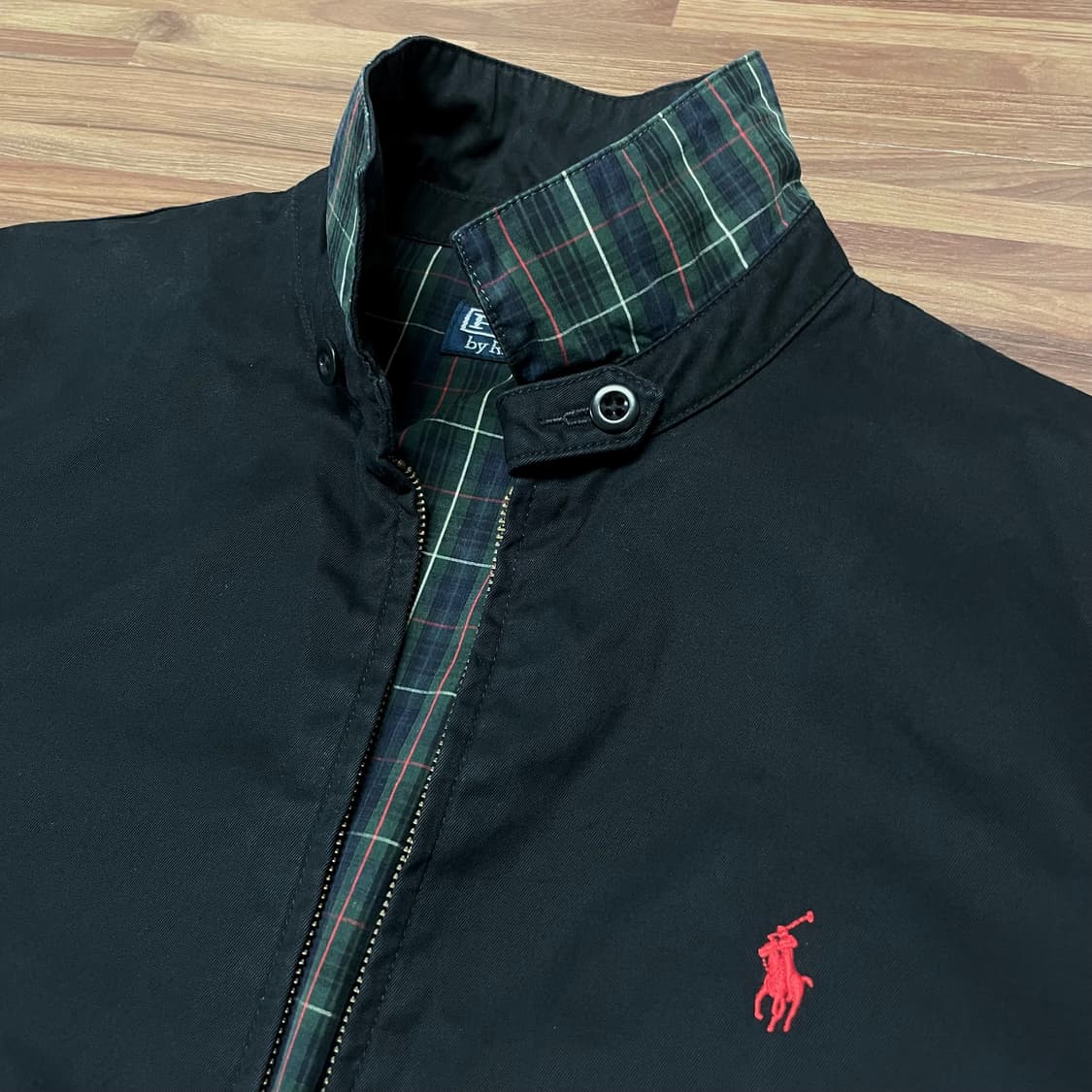 폴로 블랙 베이포트 스윙탑 해링턴 헤링턴 드리즐러 봄버 블루종 자켓 l 상품이미지2