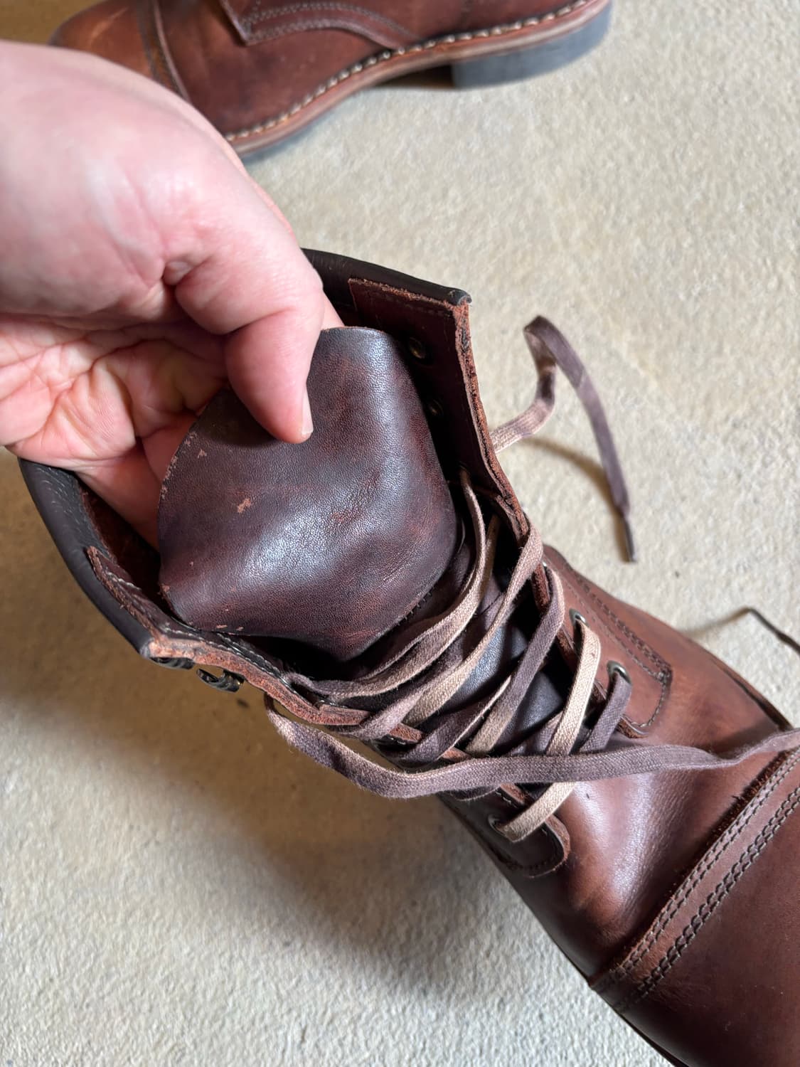 호킨스 가죽 워커 부츠 상품이미지7