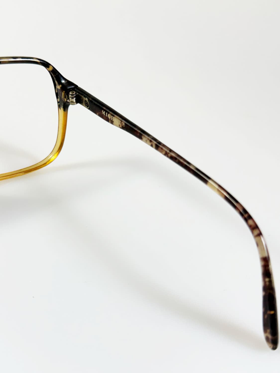 80s MIGHTY 보잉 스퀘어 프레임 빈티지 안경 상품이미지6