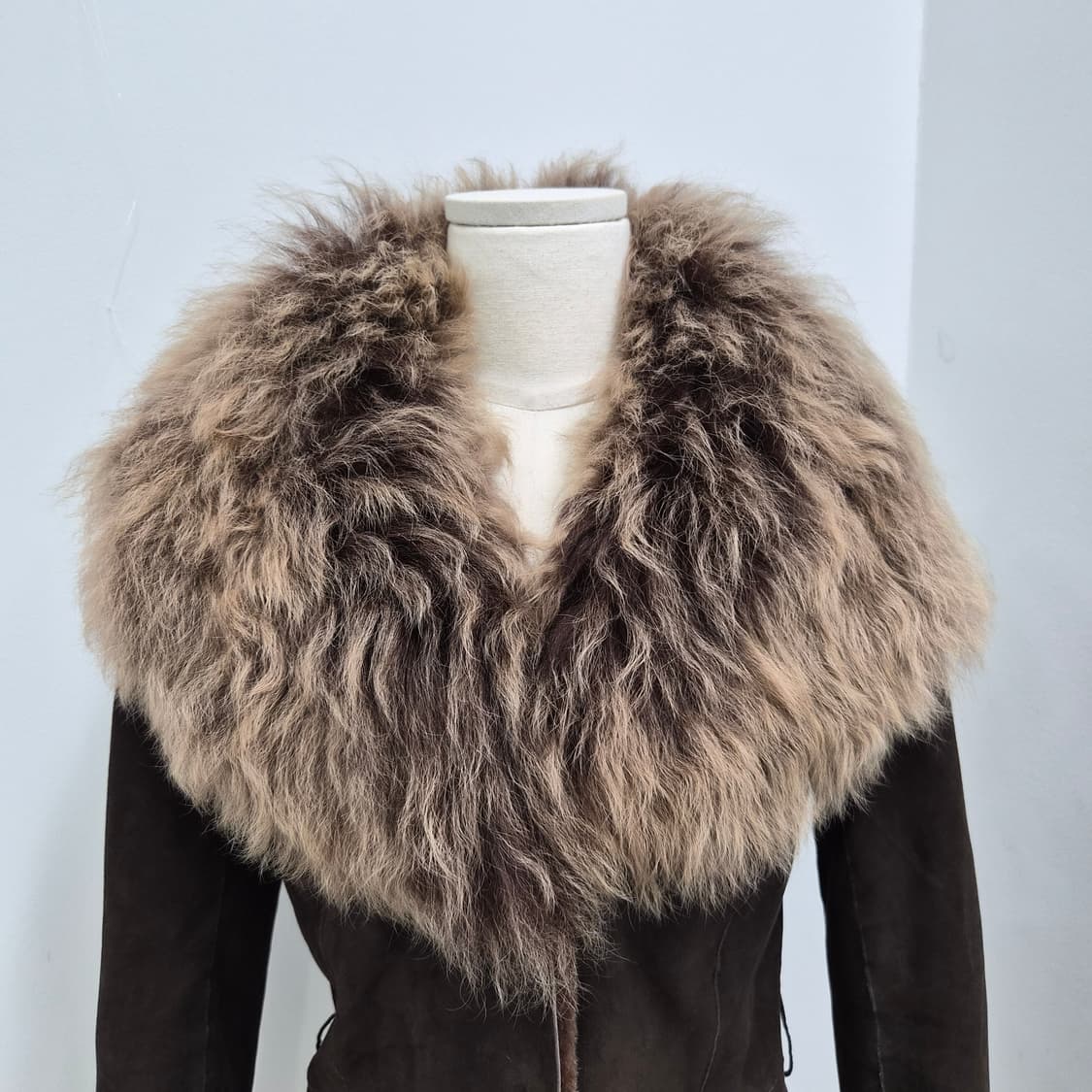 리얼양털 퍼카라 무스탕자켓 상품이미지4