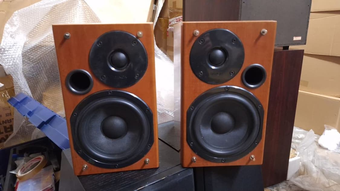 (오버홀)데논 빈티지 스피커 1조 SC-MG33 카페 매장 인테리어 앤틱 상품이미지2