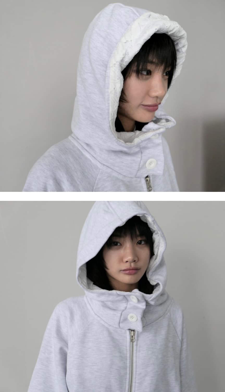 베이비랩 후디 후드집업 EGGSHELL HOODIE 상품이미지5