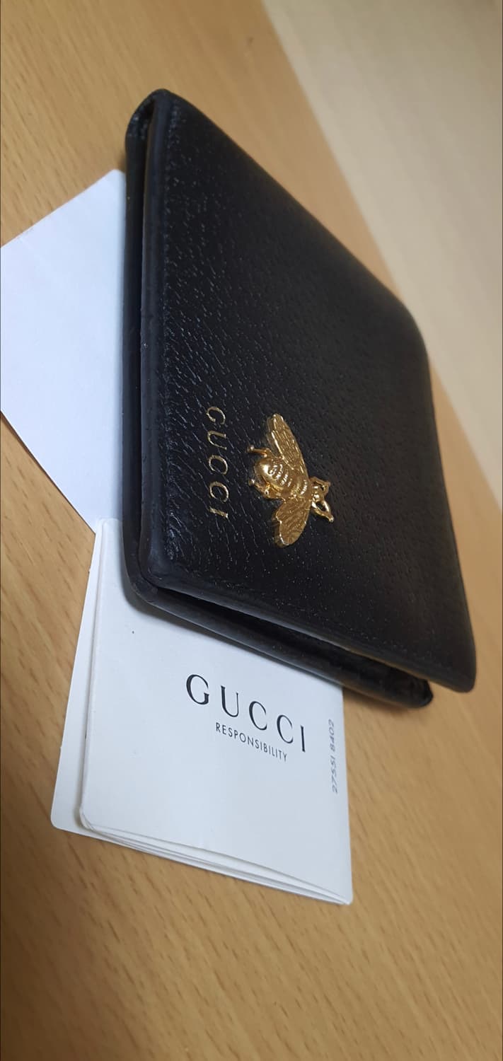 구찌 꿀벌 반지갑/지갑 정품A급(감정O) 상품이미지6