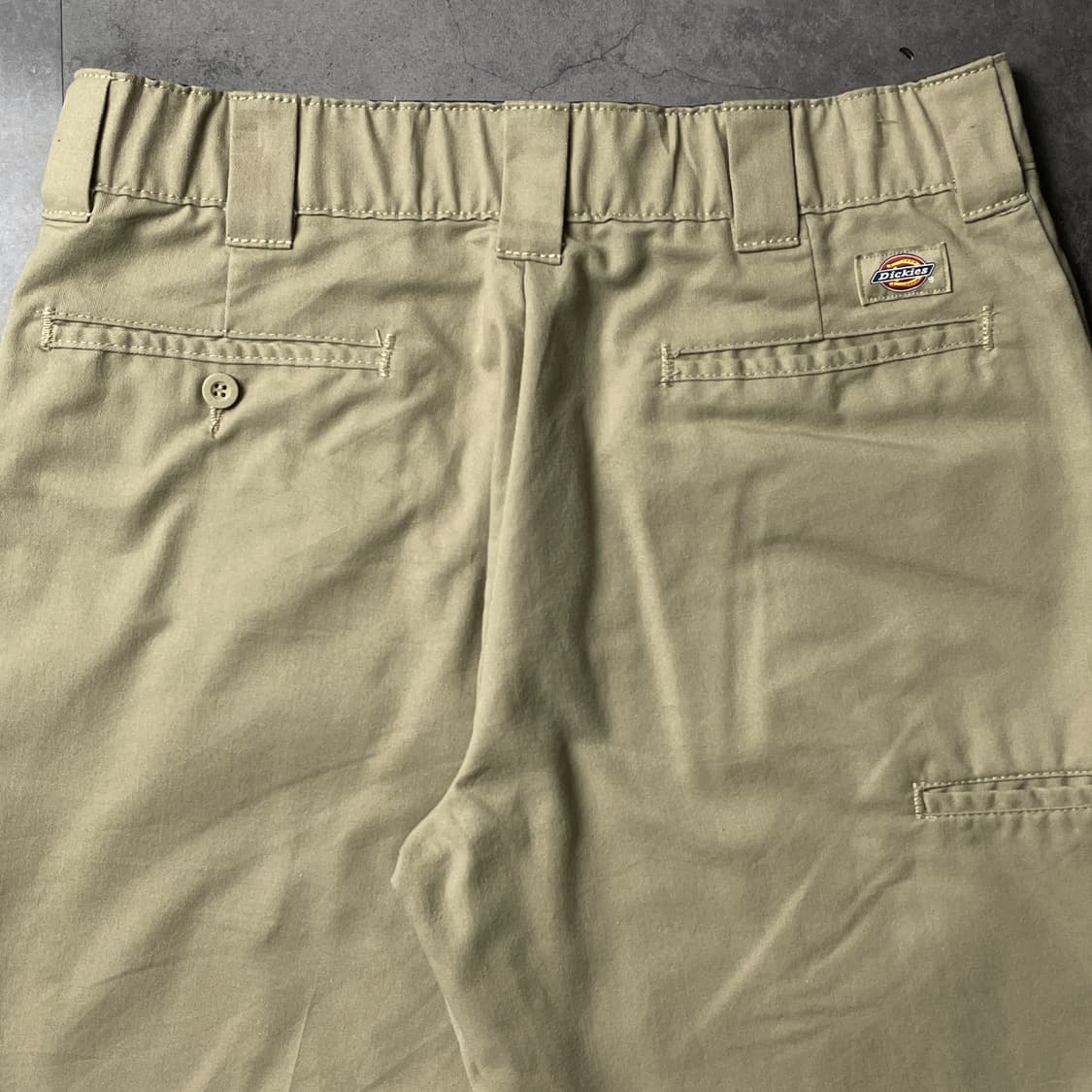 DICKIES 디키즈 FLEX 밴딩 베이지 워크 하프팬츠 A01133 상품이미지6