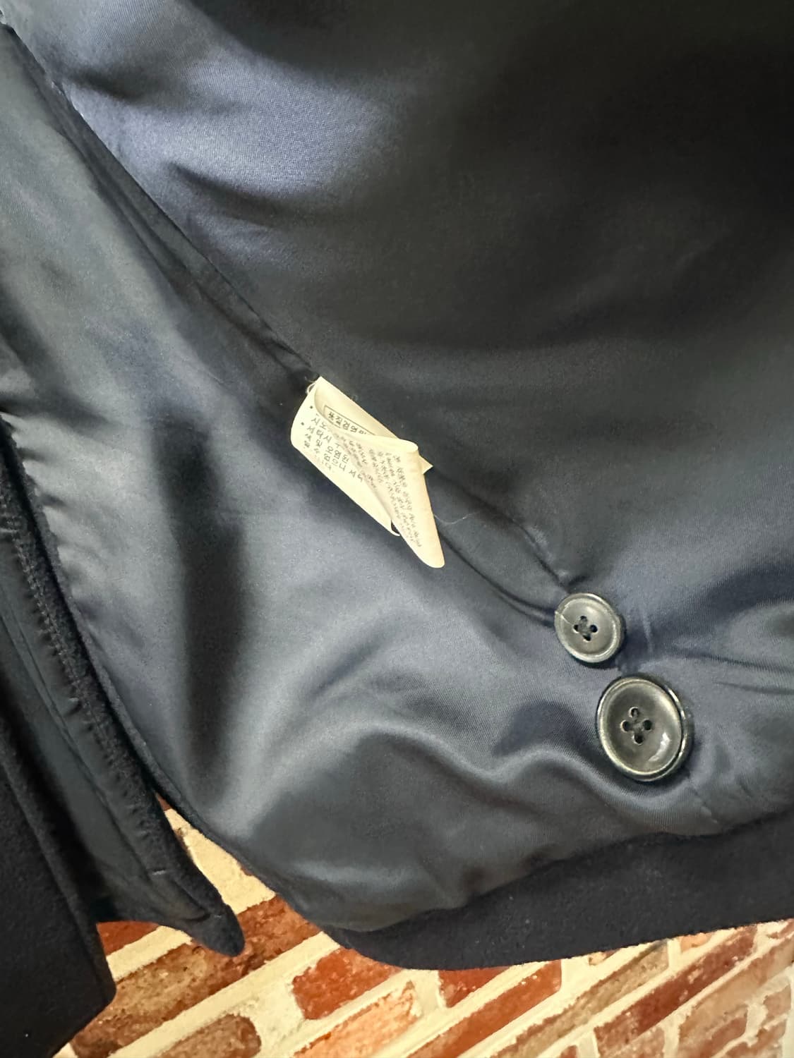 (2XL)폴로 더블 피코트 네이비 상품이미지8