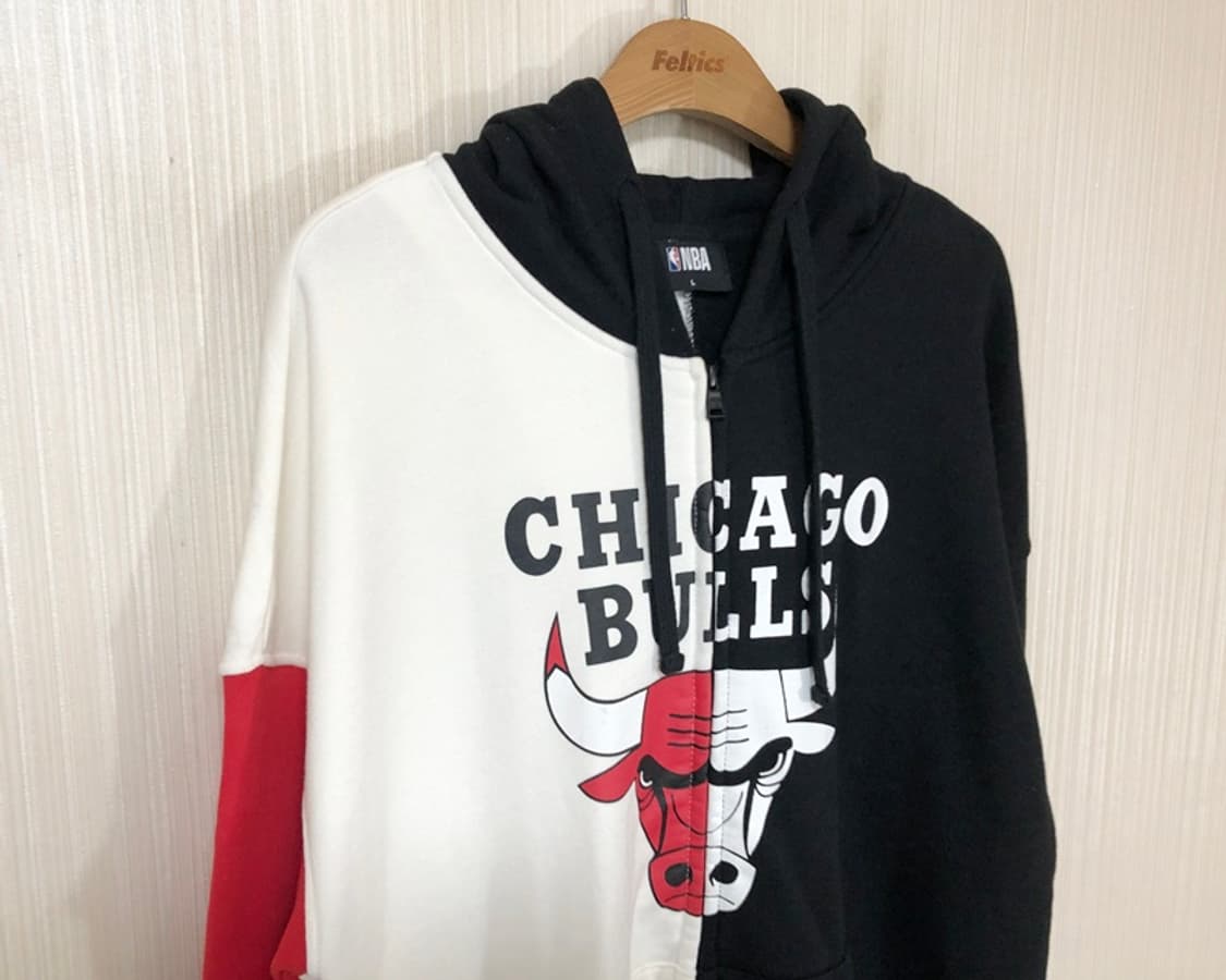 NBA 시카고불스 아수라 오버핏 후드집업 L  상품이미지5