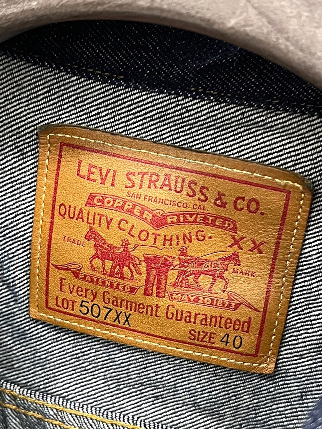 95) 리바이스 LCV 1953 데님자켓 상품이미지5