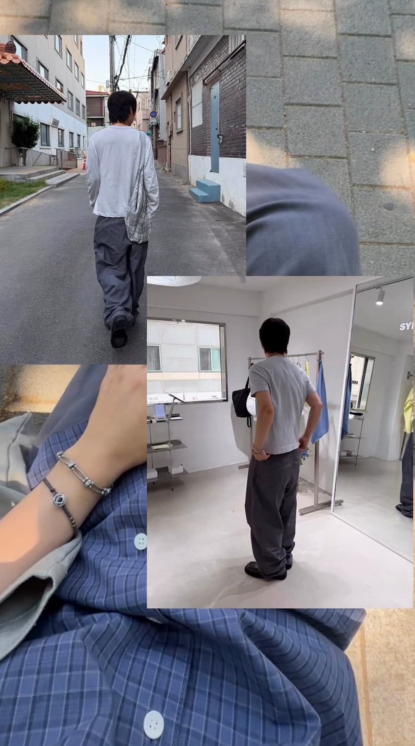 산산기어 백포켓 팬츠 블루차콜 상품이미지2