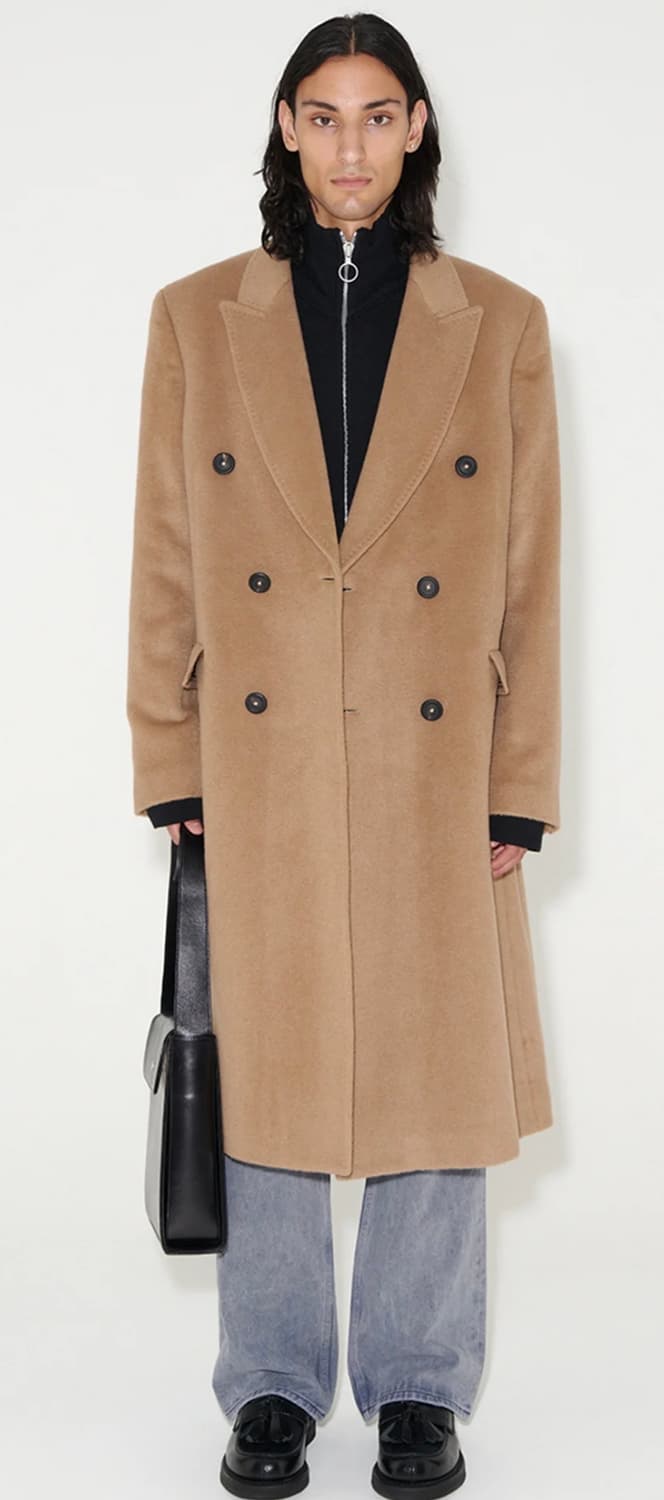 아워레가시 웨일 코트 카멜 상품이미지1