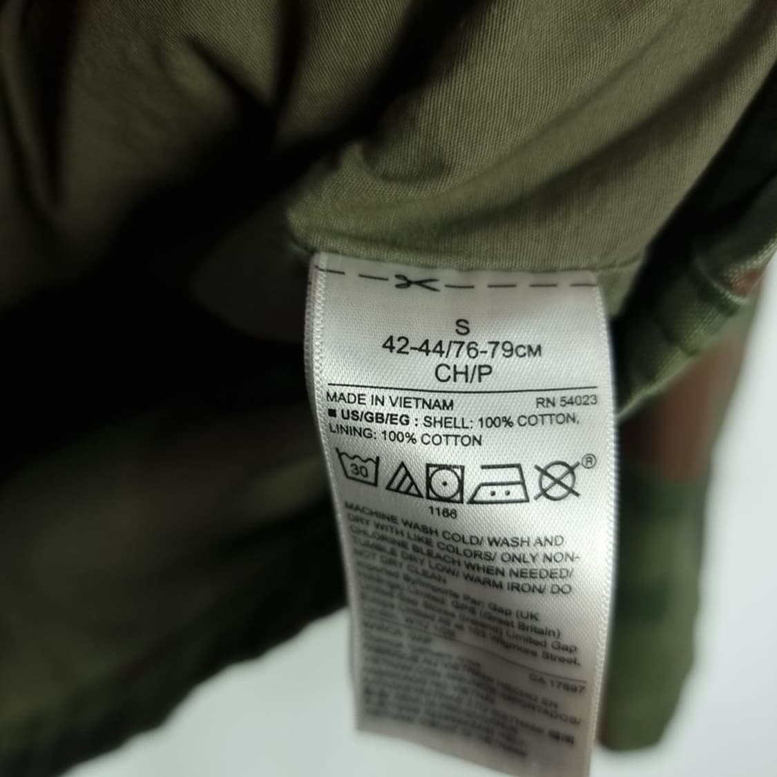 [갭] 카모 패턴 빈티지 M65 필드 야상 자켓 M18667 상품이미지8