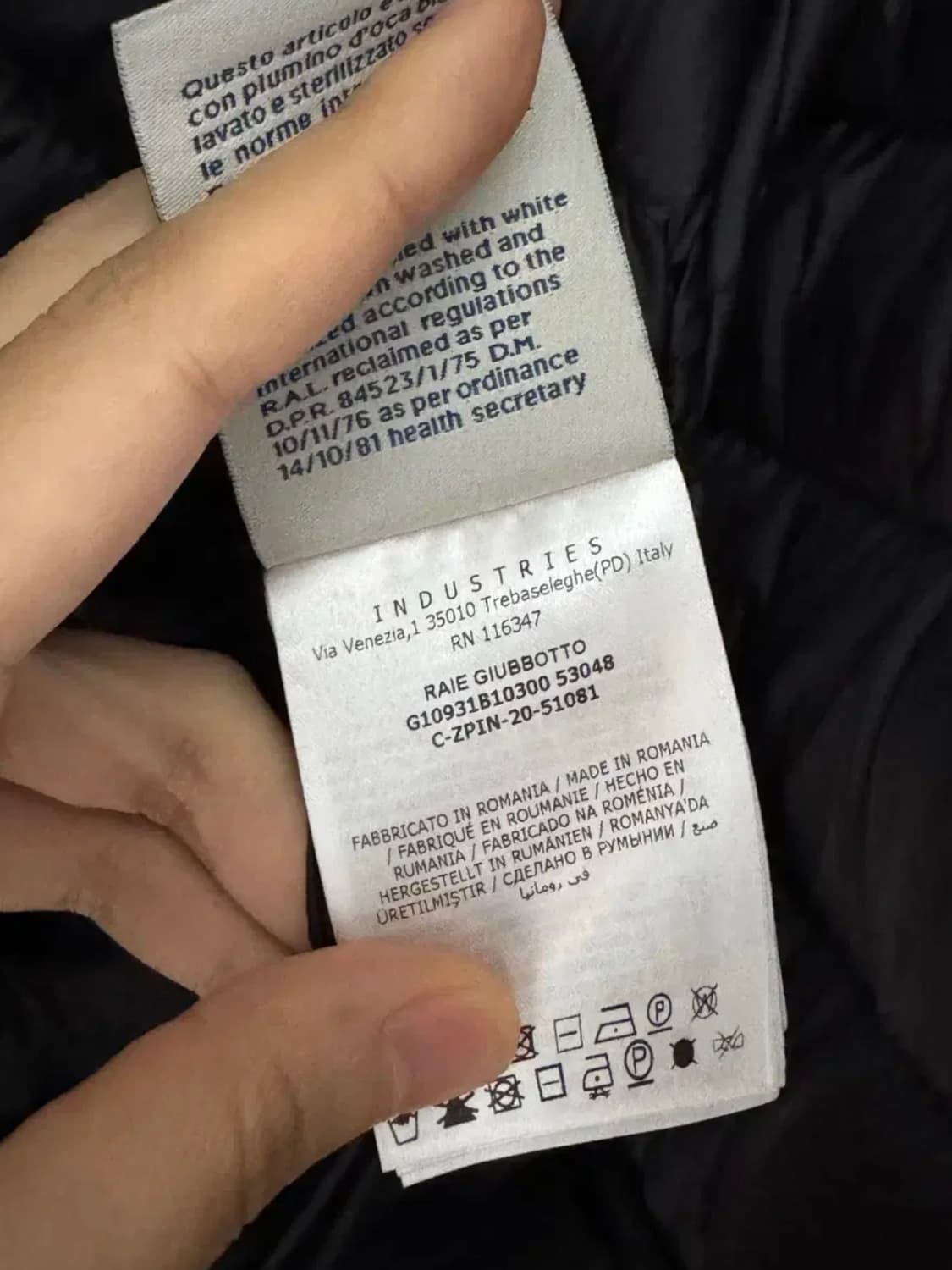 [사이즈0]몽클레어 라이에 RAIE 상품이미지6