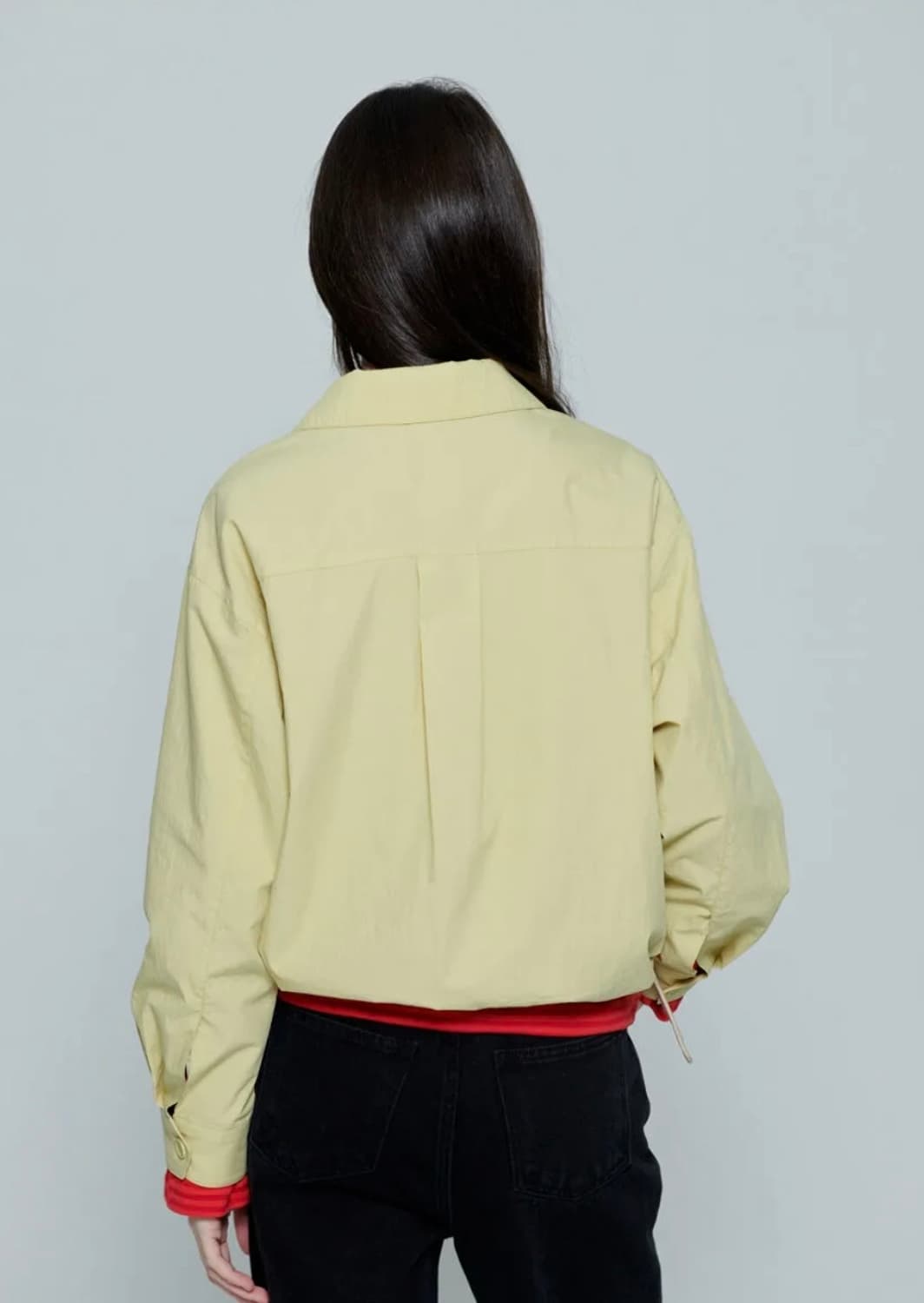 엔조블루스 셔츠자켓(크림 옐로우) 상품이미지4