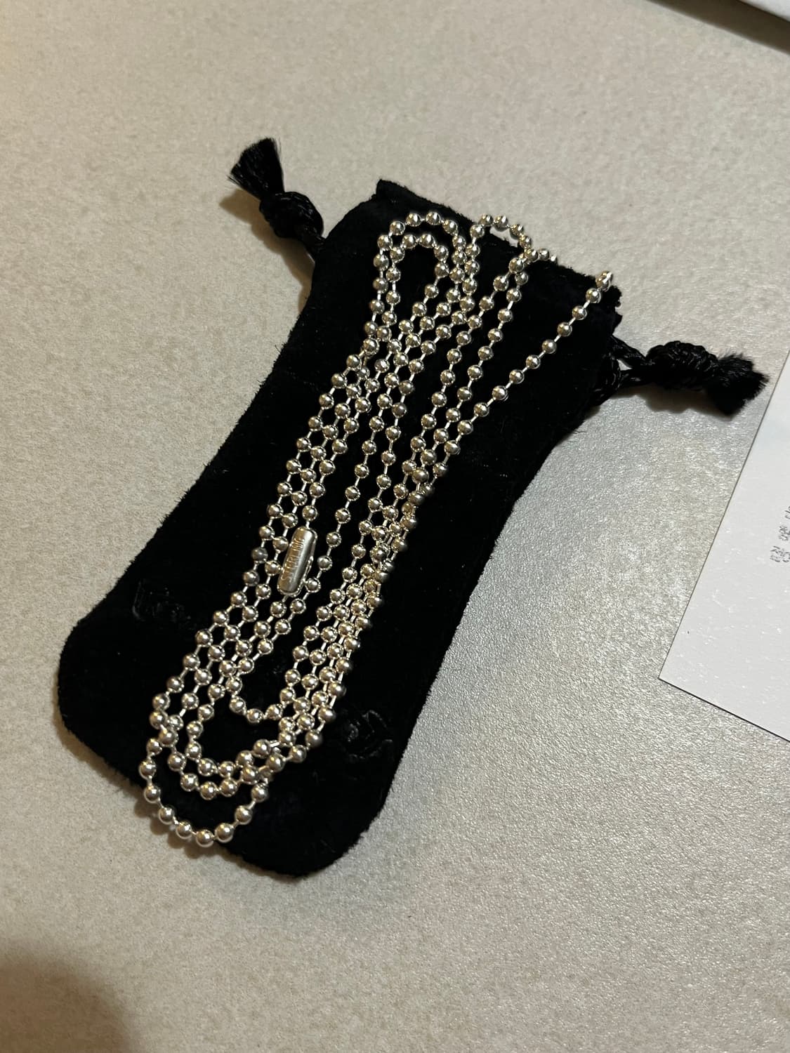 크롬하츠 볼체인 새상품 오늘 구매 [정품] 상품이미지3