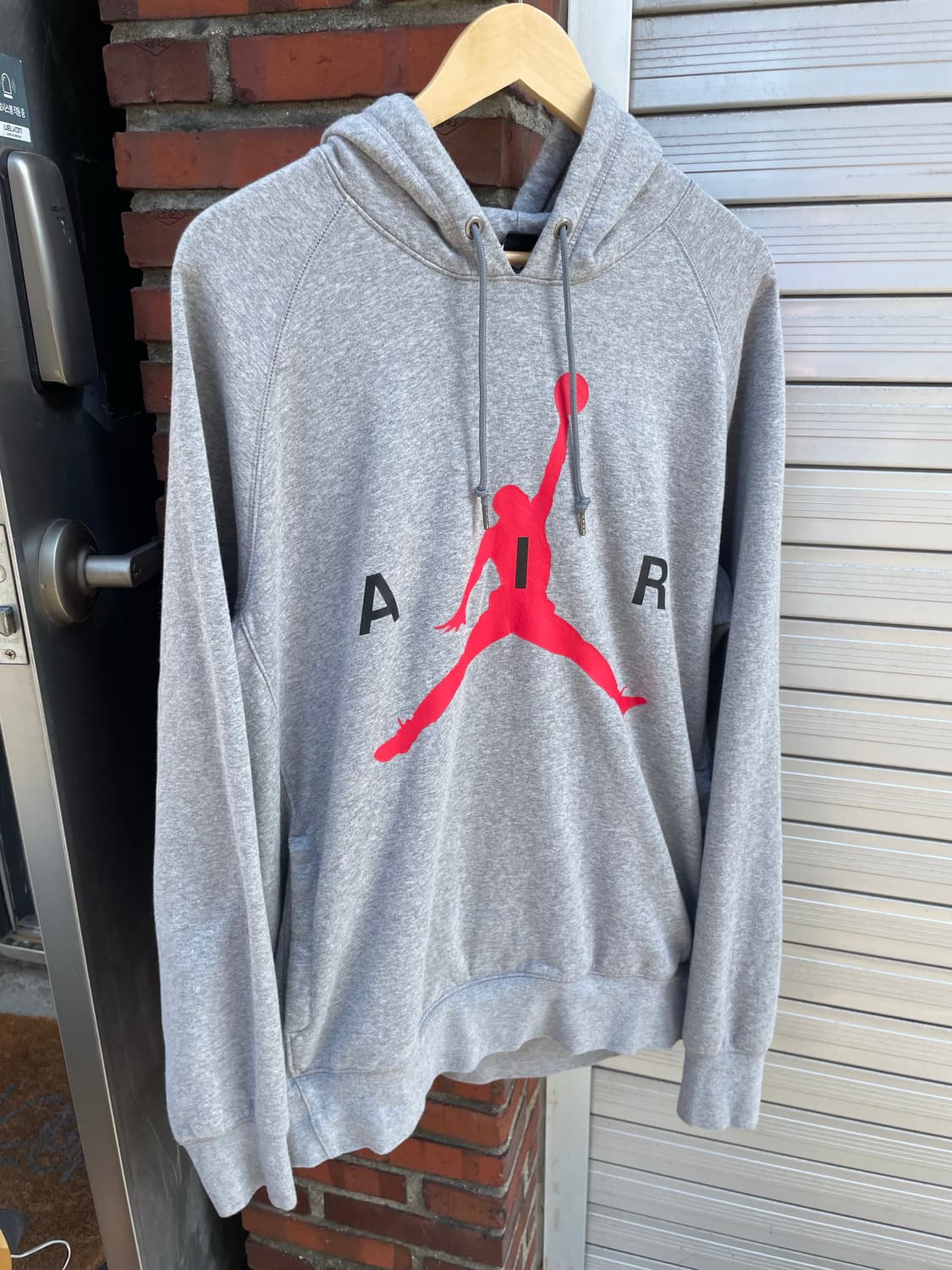 나이키 조던 에어 그레이 후드 상품이미지3