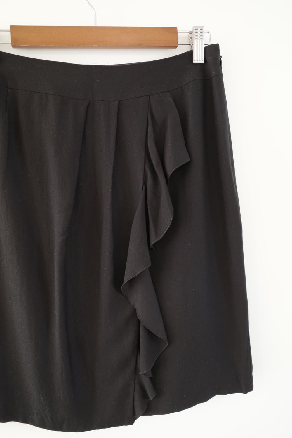 black wrinkle skirt 상품이미지5