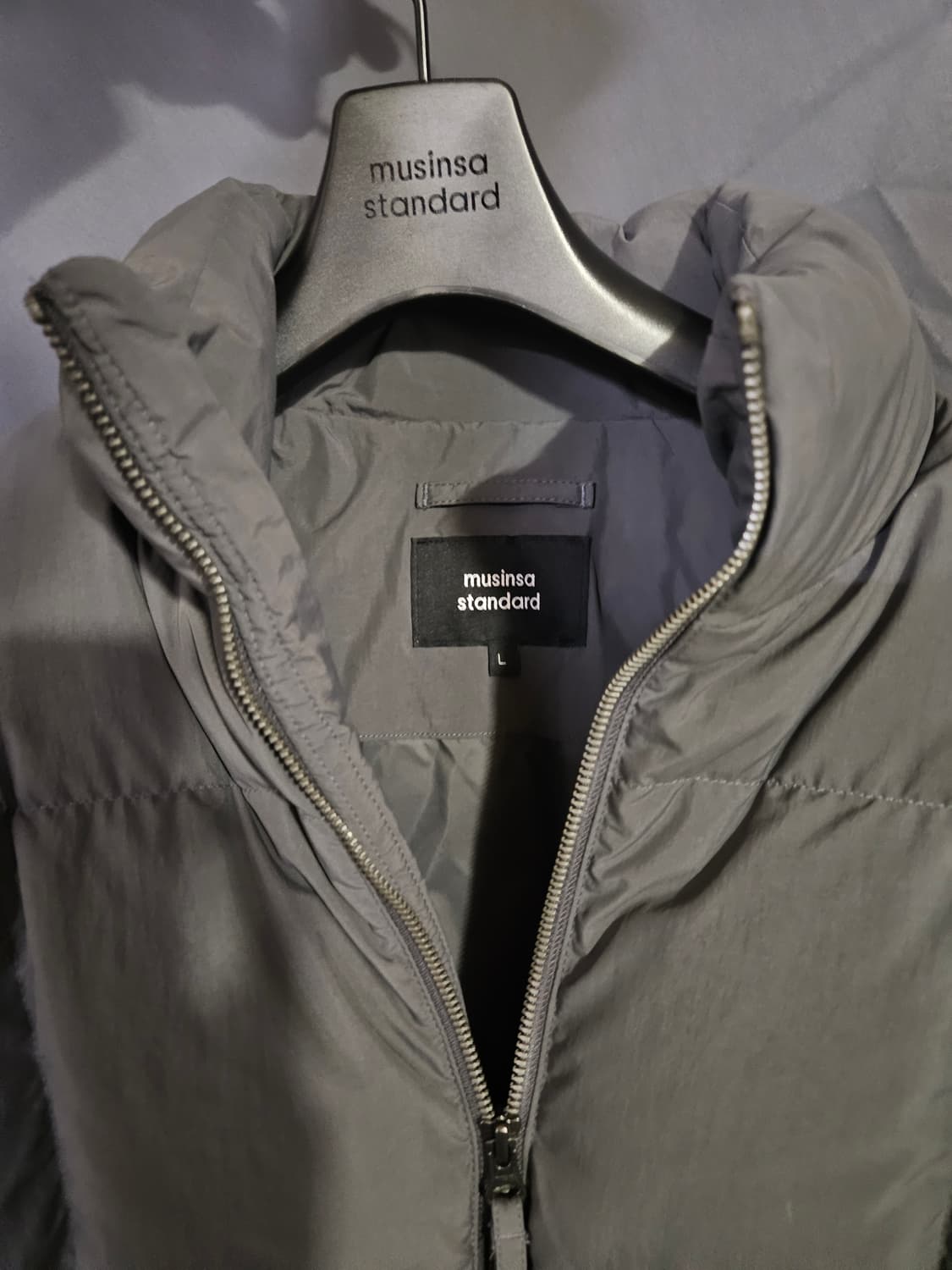 무신사 스탠다드 스퀘어 퀄티드 다운[L] 상품이미지3