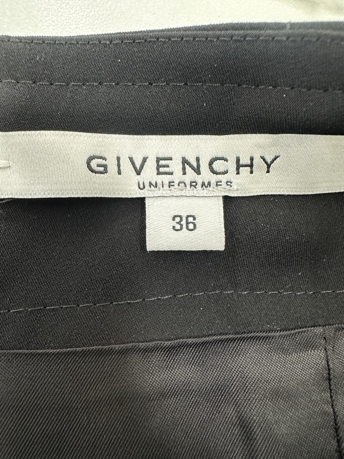 지방시 블랙 미디 스커트 상품이미지5