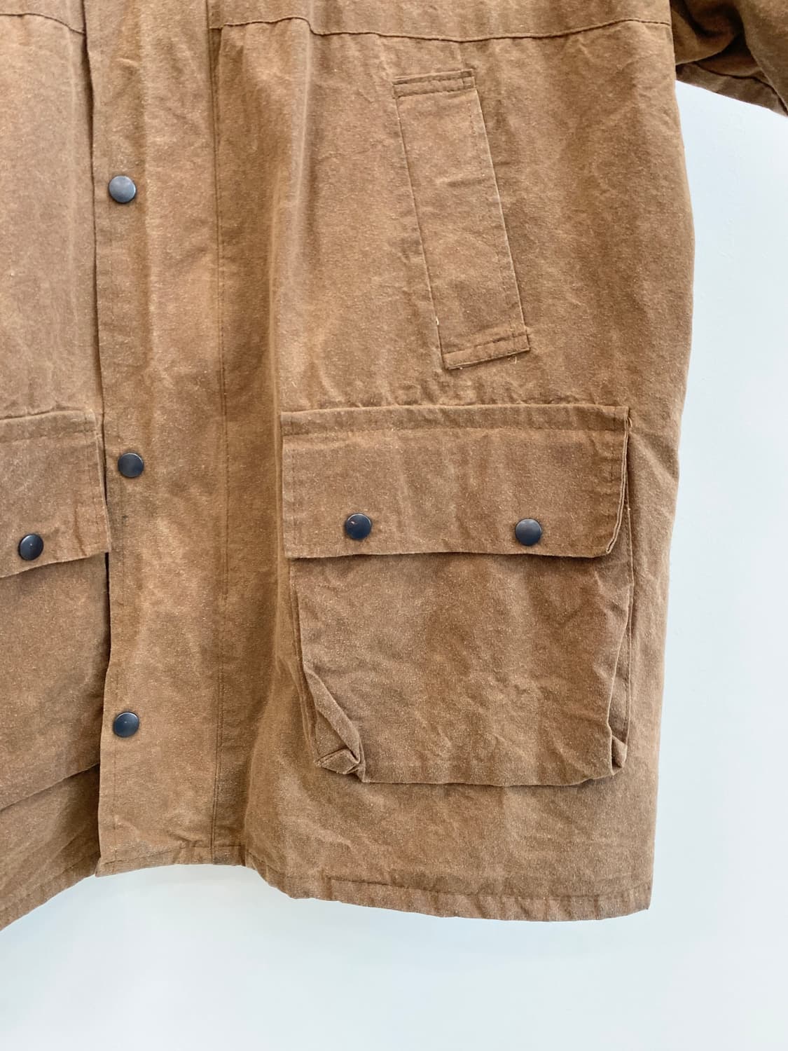 90's GREENBELT 왁스 코튼 필드 자켓 상품이미지4