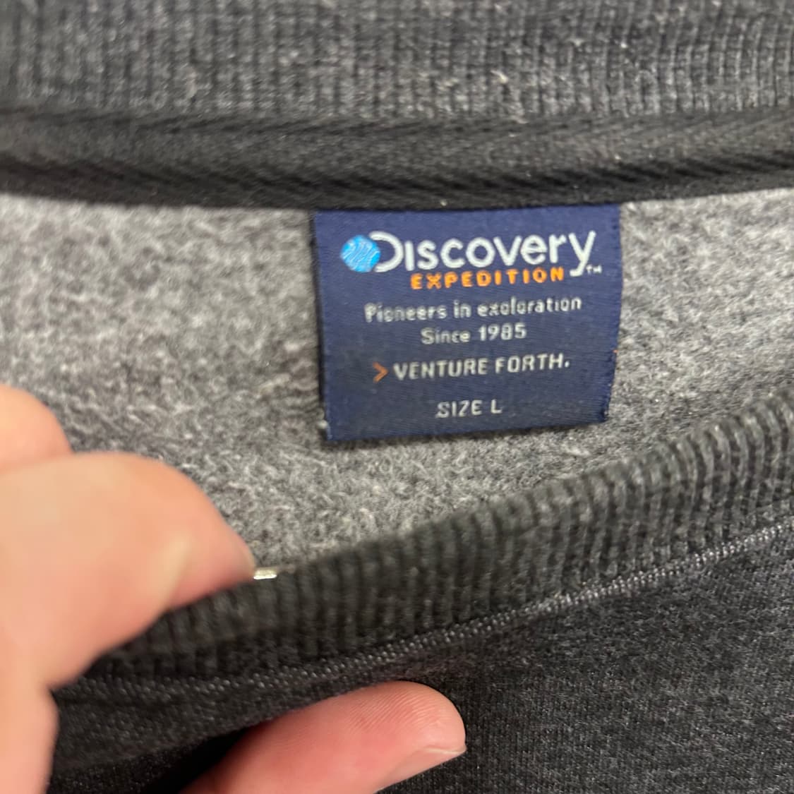 디스커버리 엑스패디션 빅로고 맨투맨 상품이미지3