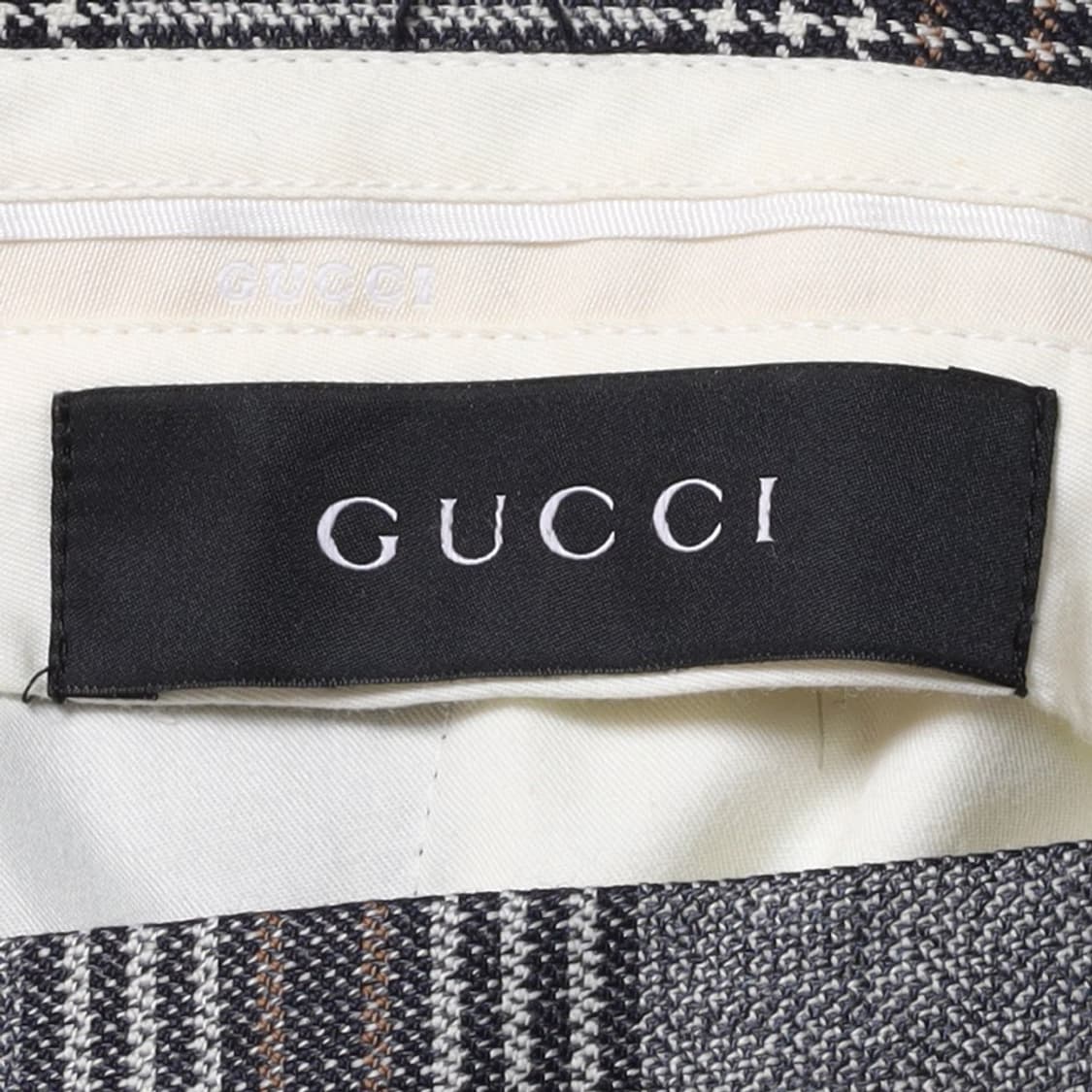 구찌 Gucci Check Pattern Wool Trousers

 상품이미지7