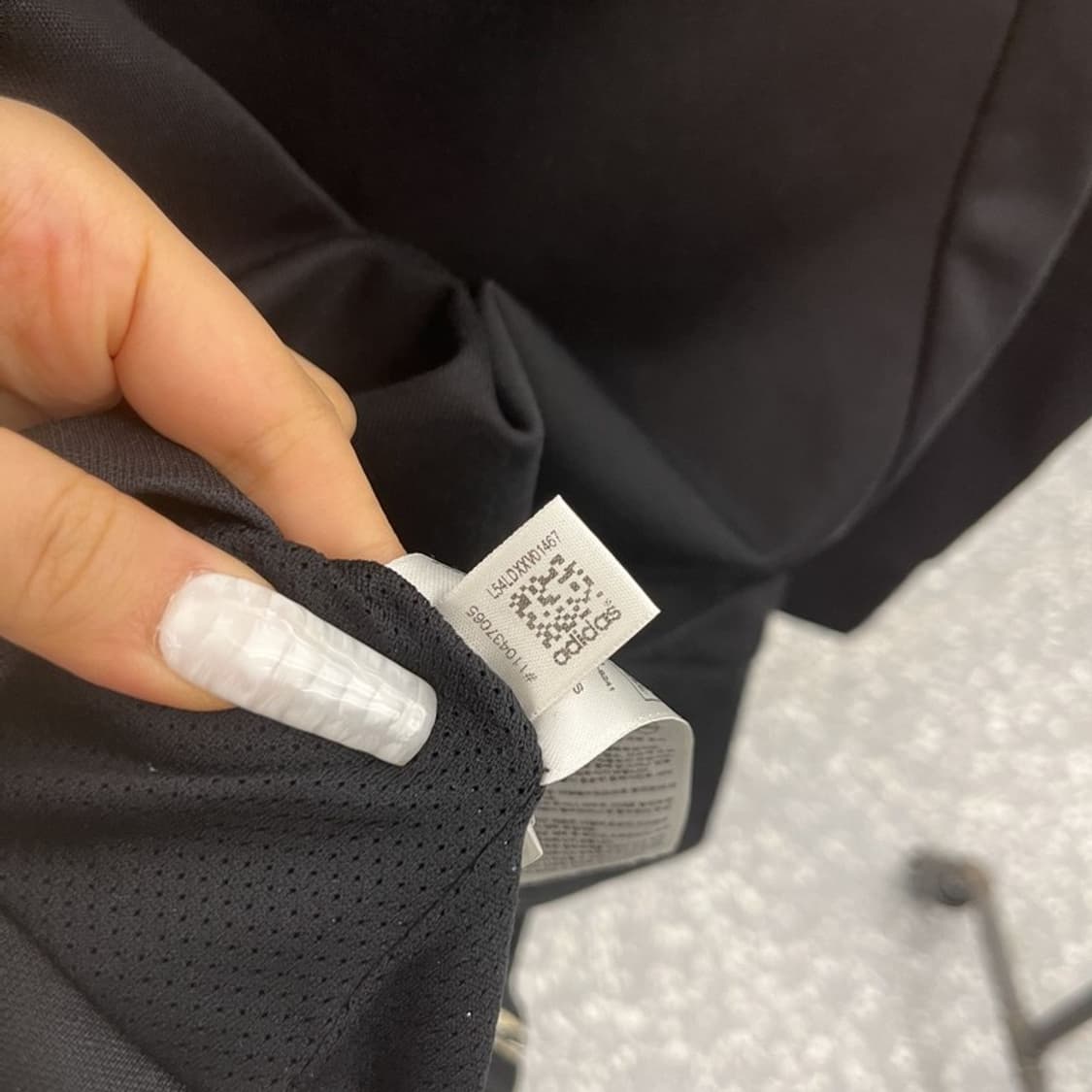 아디다스 Y2K 유로파 검흰 딱붙핏 져지 집업 95 C10869 상품이미지7