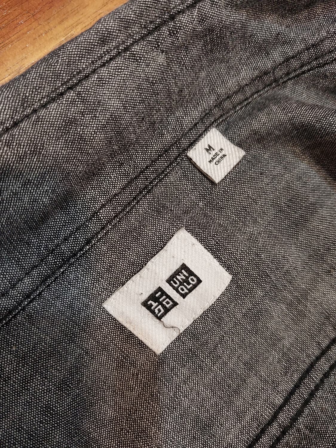 유니클로 샴브레이 워크 셔츠 M
사이즈 택포 1만4천원 상품이미지8