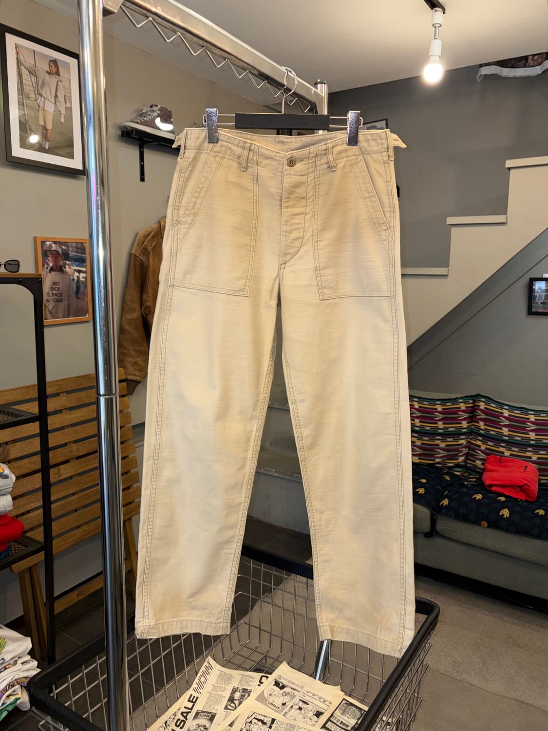 Orslow type1 OG 107 reissue fatigue pant 상품이미지4