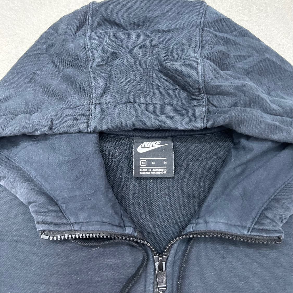 Nike black hood zip-up 상품이미지6