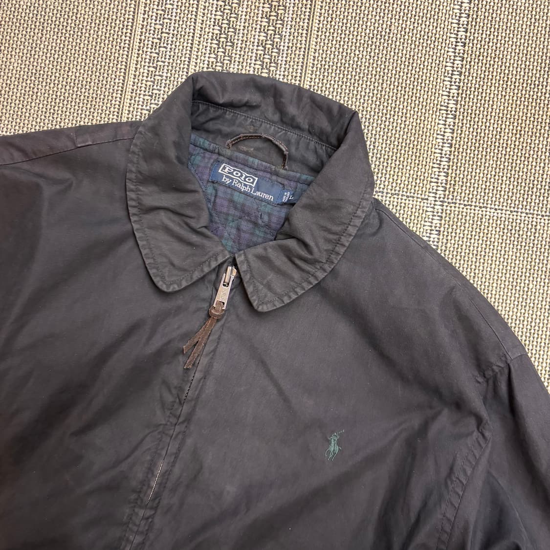 폴로 랄프로렌 베이포트 블랙워치 패턴 안감 자켓 상품이미지2