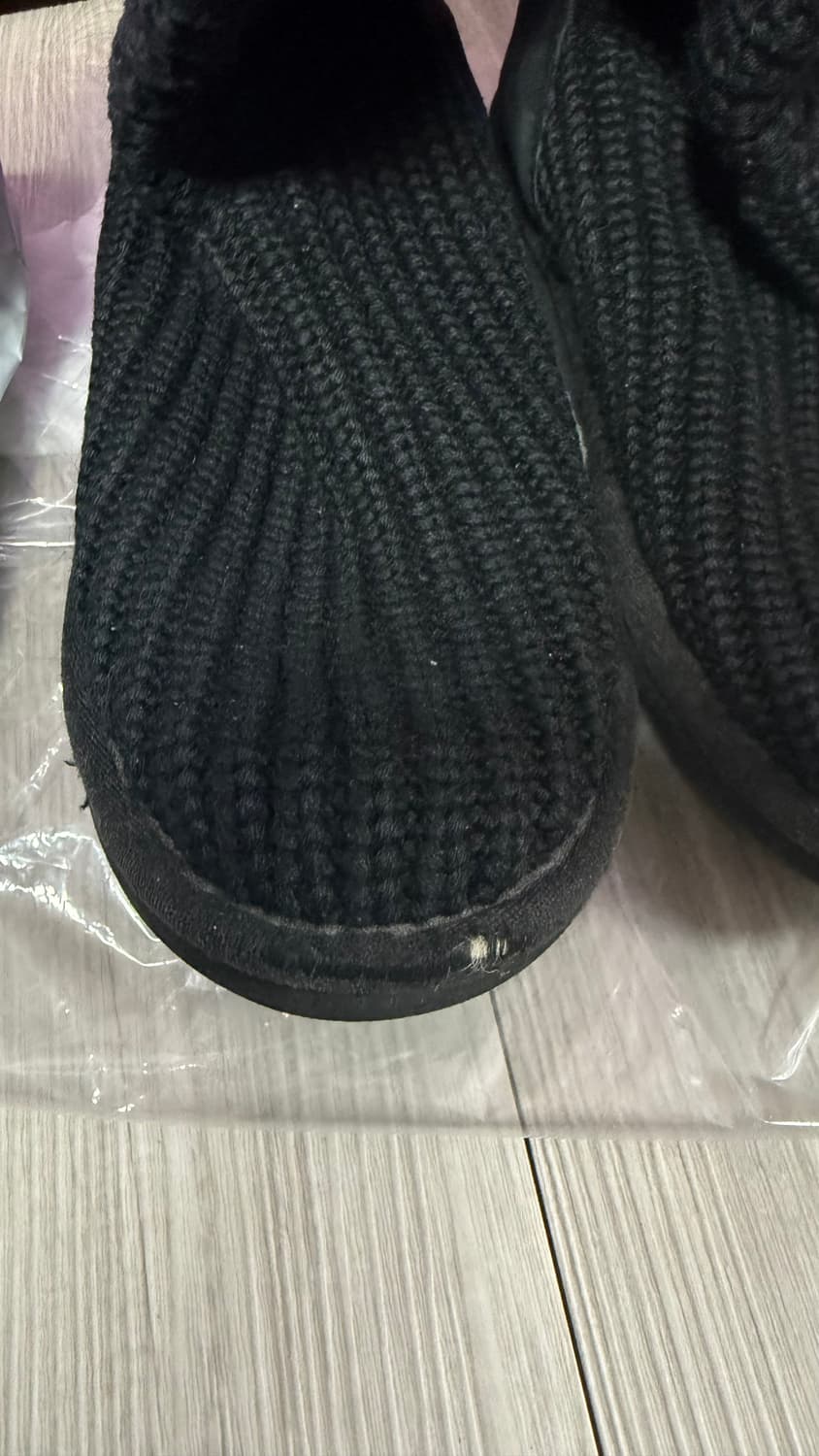 어그부츠 카디 프린지 블랙 7사이즈 상품이미지6