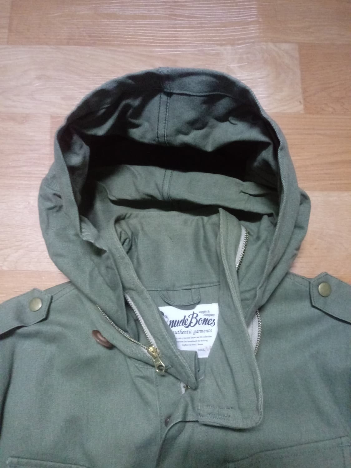 (미사용 제품) 누드본즈 M65 자켓 상품이미지4