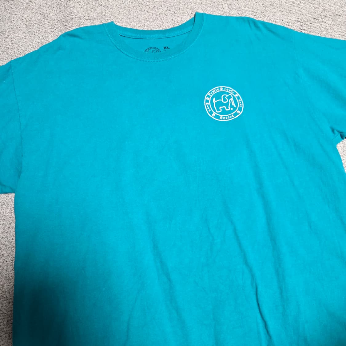 Puppie Love 빈티지 반팔 티셔츠 XL(105) 상품이미지3