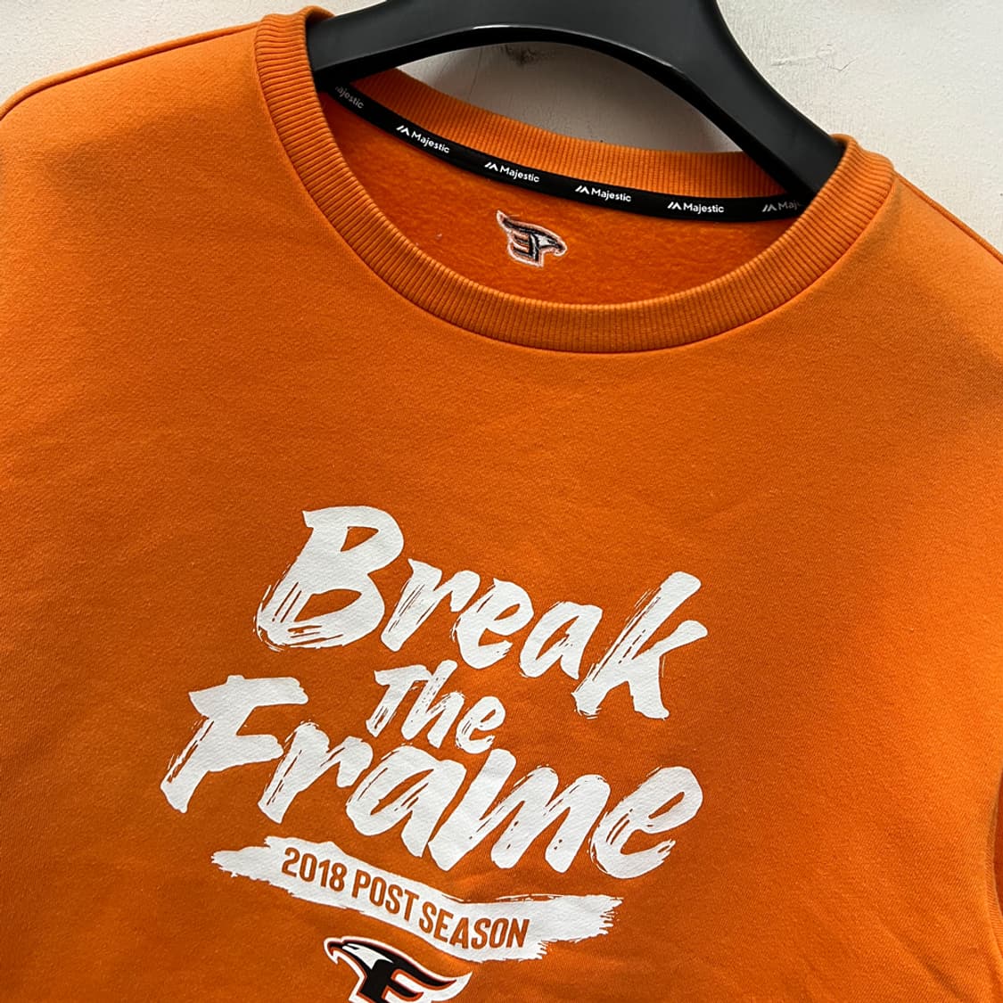 마제스틱 2018 한화 이글스 포스트시즌 맨투맨 95 상품이미지3